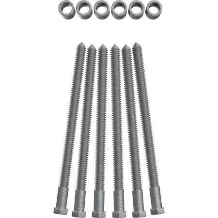 Ekena Millwork Premium 1 1/4" Barn Door Flat Track Extension Hardware for 1 3/4" Door, PC Chrome GB60014EXXCR